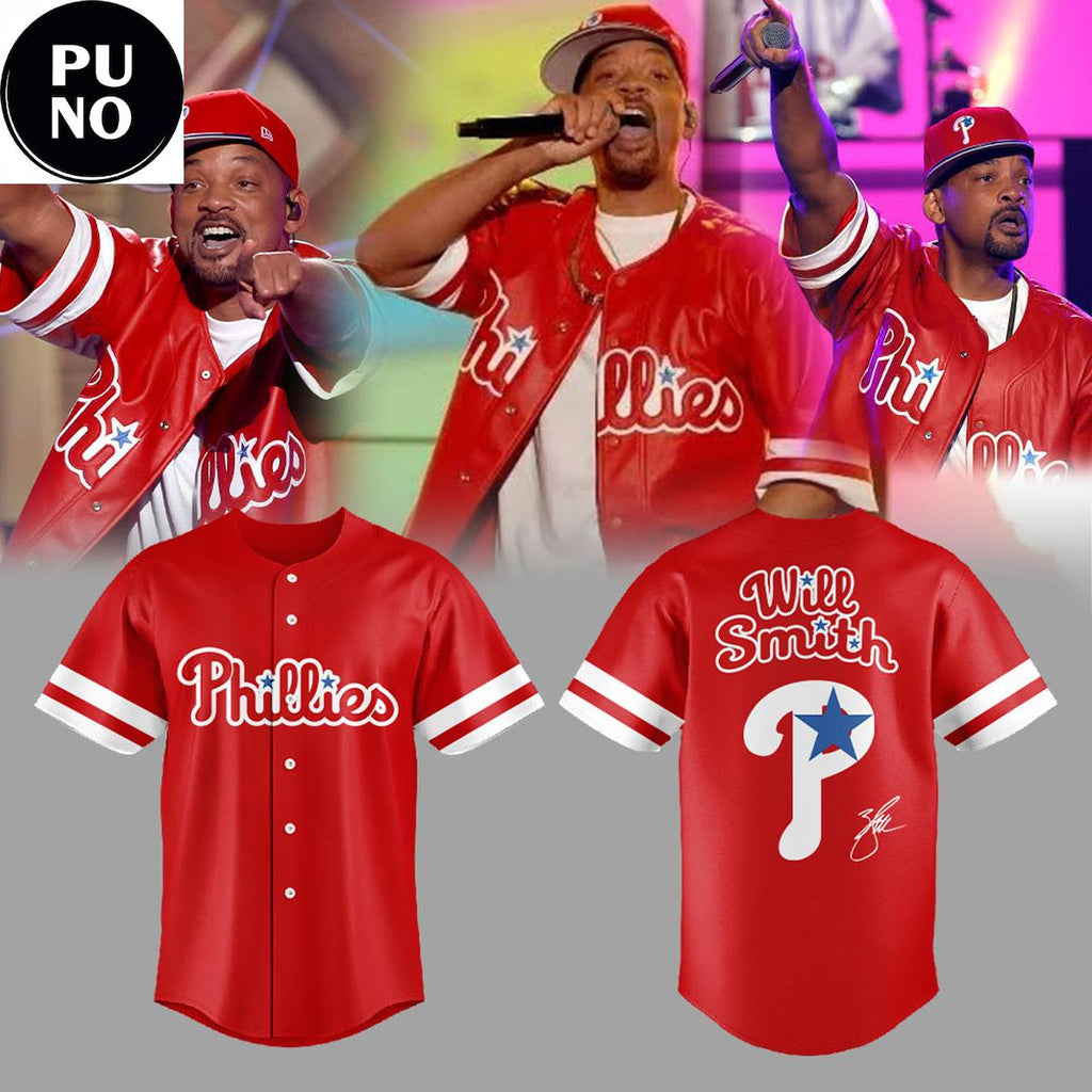 Philadelphia Phillies x Will Smith 2026 One Philly Unity Concert for America Baseball Jersey