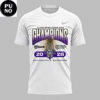 Philadelphia Waterdogs 2026 Premier Lacrosse League Champions T-Shirt