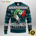 Philadelphia Eagles Christmas Ugly Sweater Grinch Show Your Team Spirit