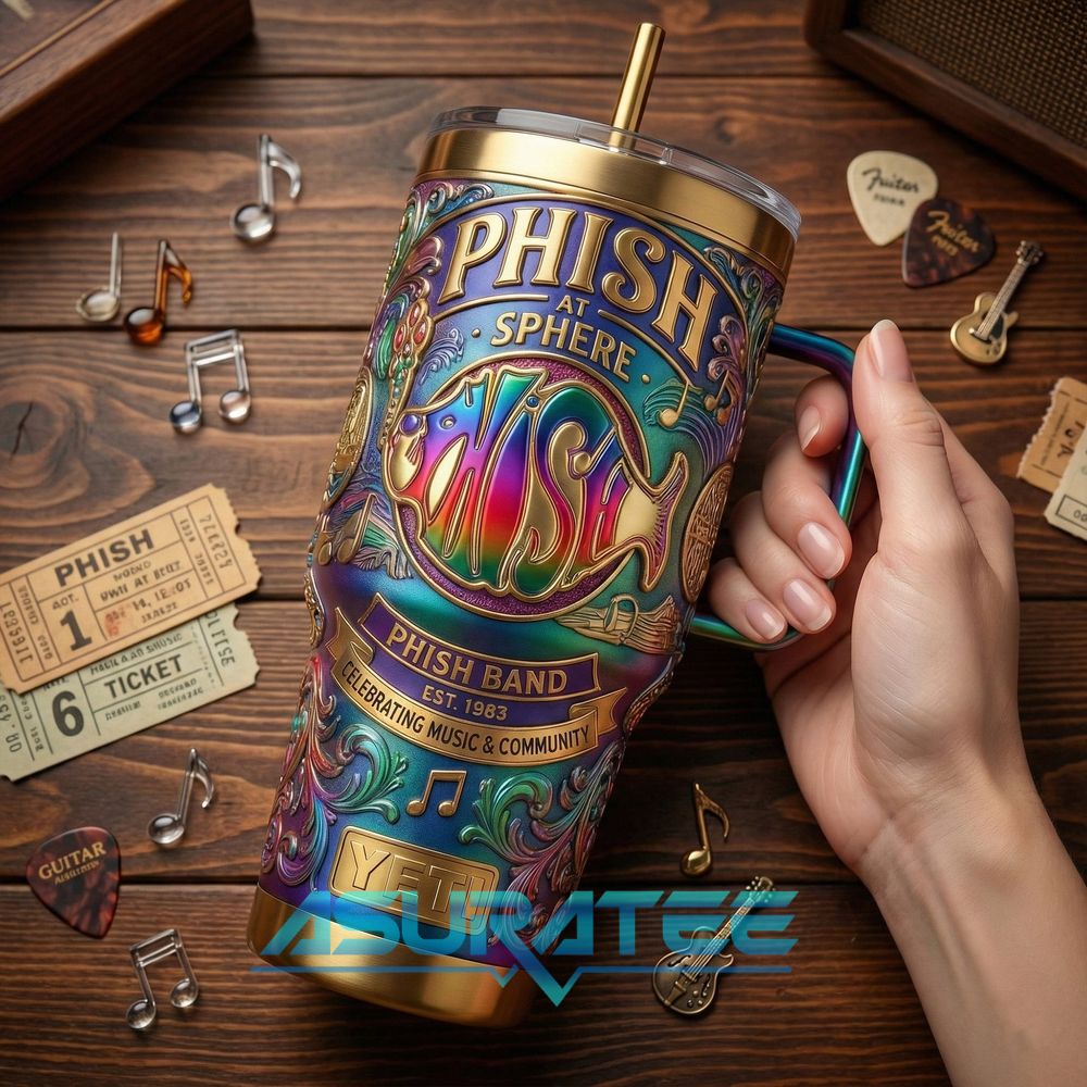 Phish Band Celebrating Music & Community 2026 YETI Tumbler