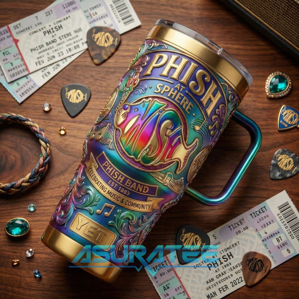 Phish Band Celebrating Music & Community 2026 YETI Tumbler