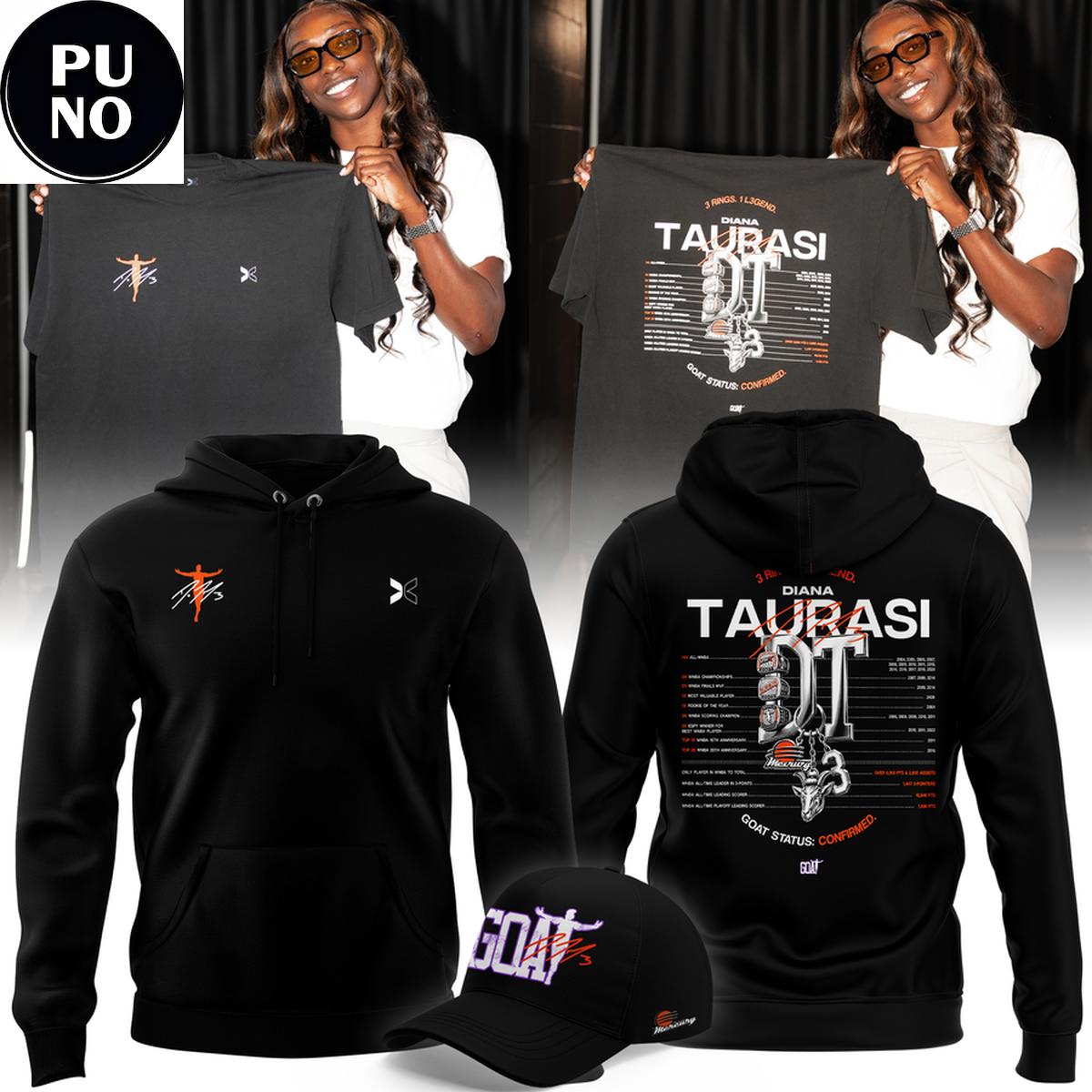 Phoenix Mercury 2026 Diana Taurasi’s Signature Hoodie T-Shirt