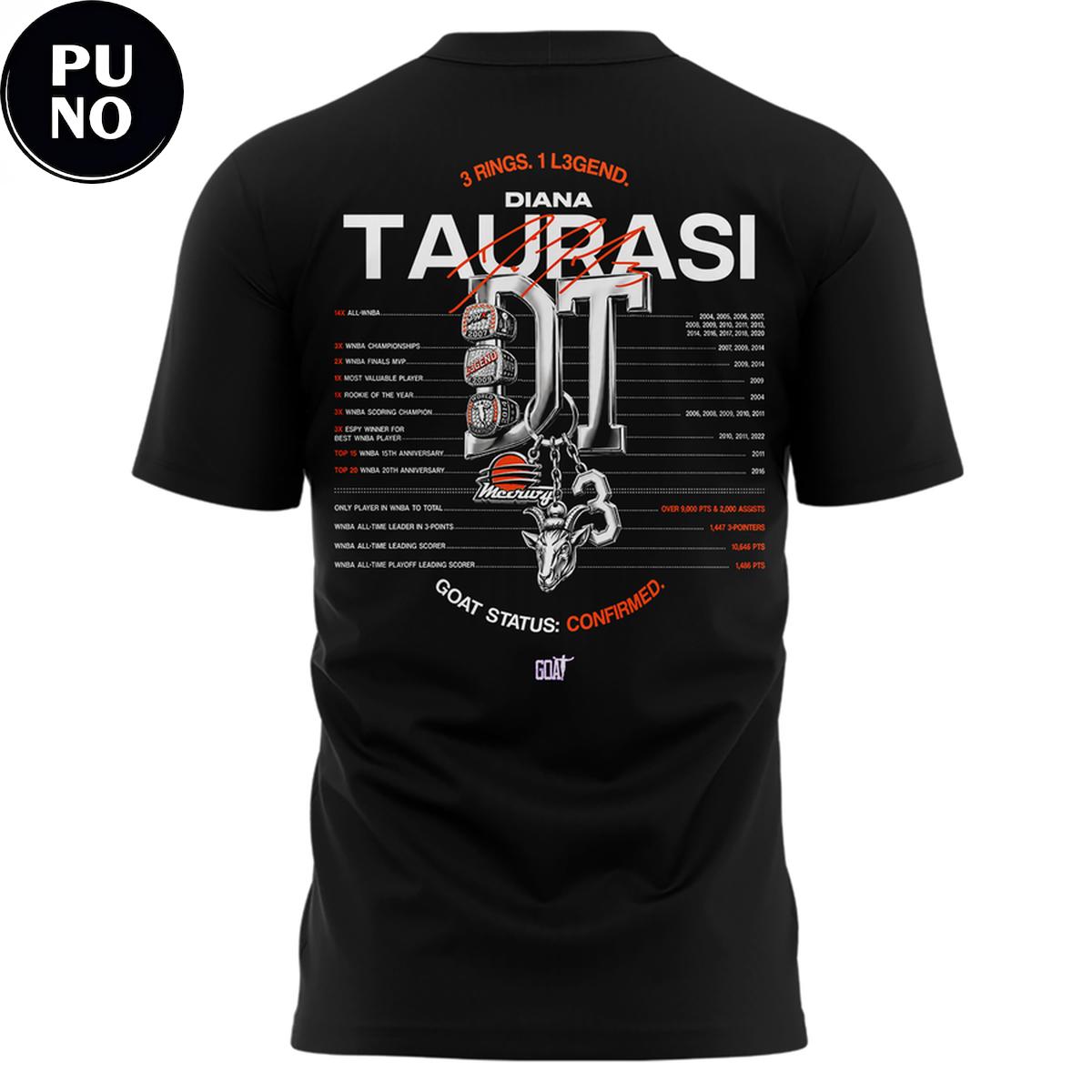 Phoenix Mercury 2026 Diana Taurasi’s Signature Hoodie T-Shirt
