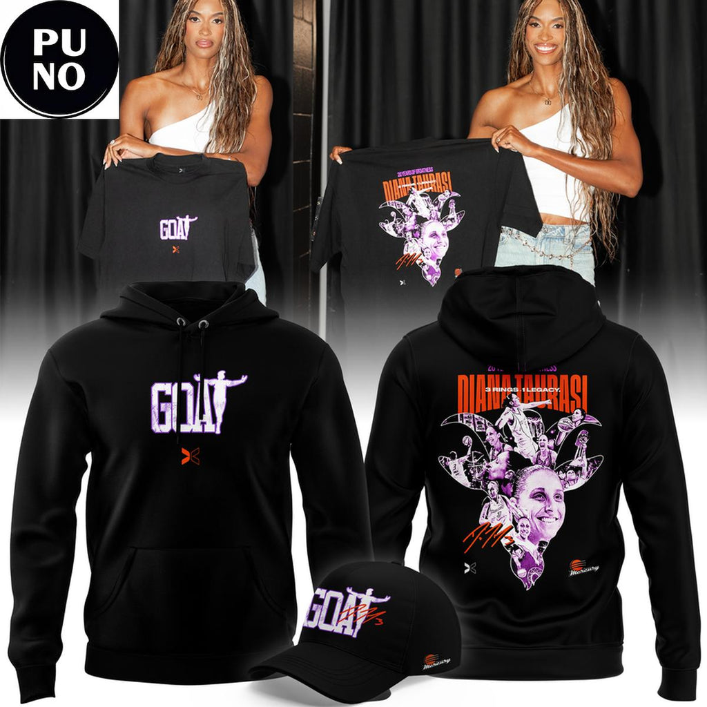 Phoenix Mercury Diana Taurasi 20 Years of Greatness 2026 Hoodie T-Shirt