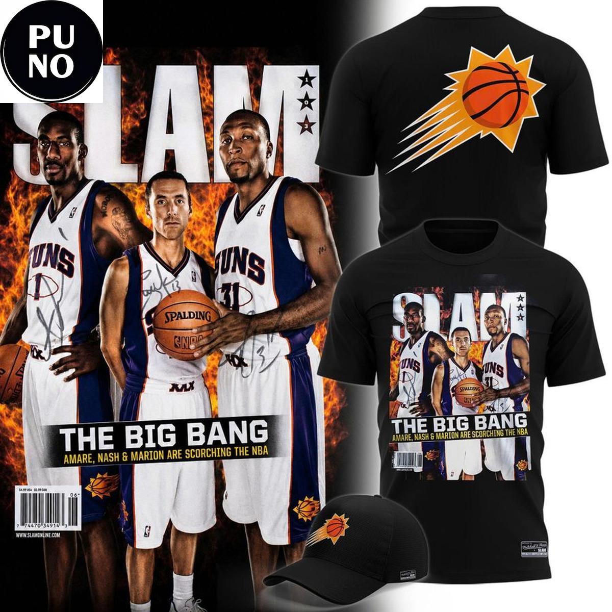 Phoenix Suns 2026 The Big Bang Amare x Nash x Marion T-Shirt