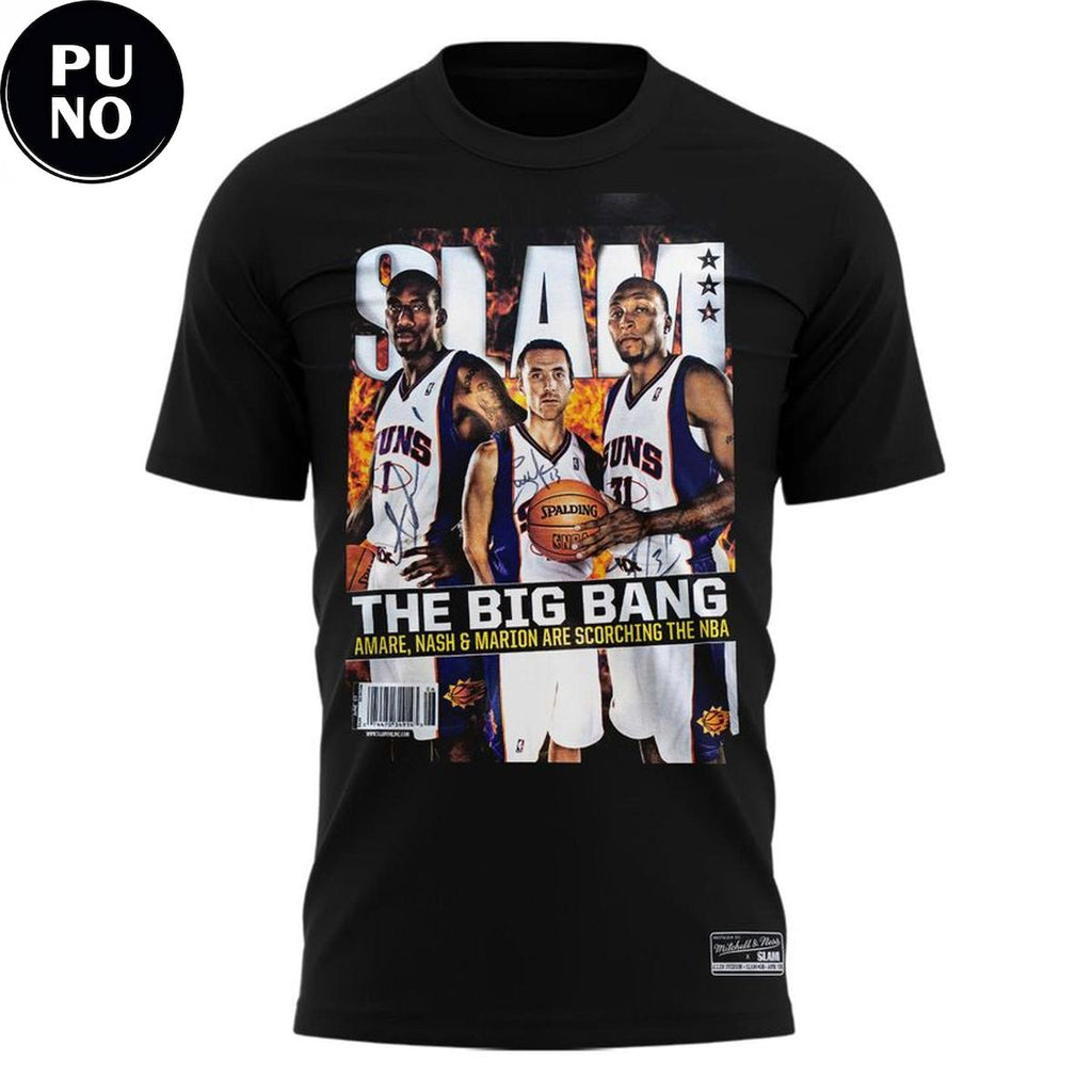 Phoenix Suns 2026 The Big Bang Amare x Nash x Marion T-Shirt