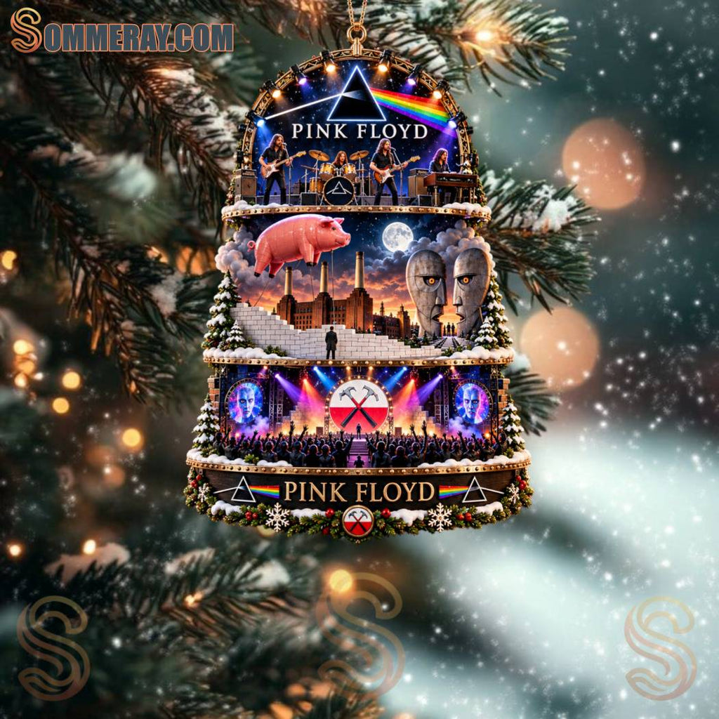 Pink Floyd 60th Anniversary Stage Christmas Ornament