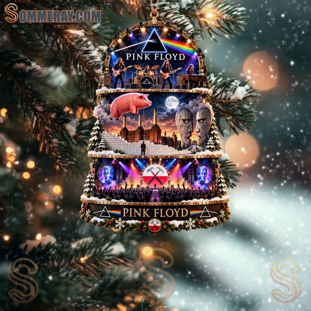 Pink Floyd 60th Anniversary Stage Christmas Ornament