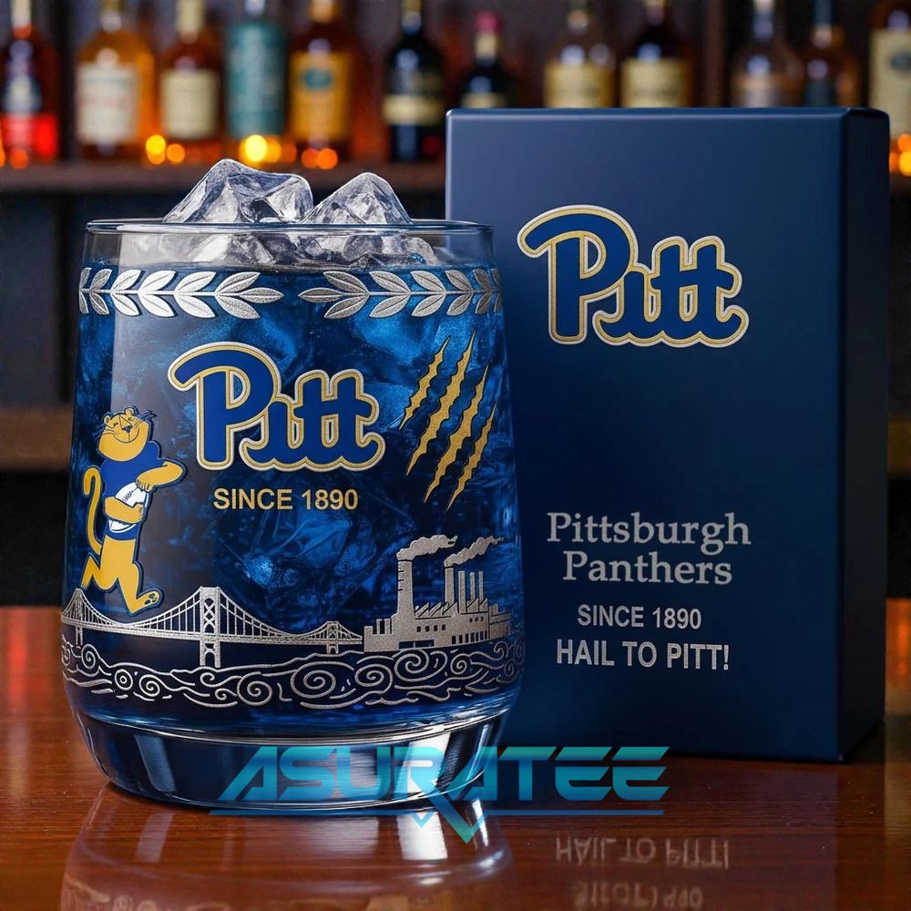 Pittsburgh Panthers Limited Edition Whiskey Glass