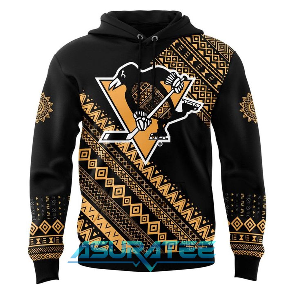 Pittsburgh Penguins 2026 Black History Month Special Hoodie