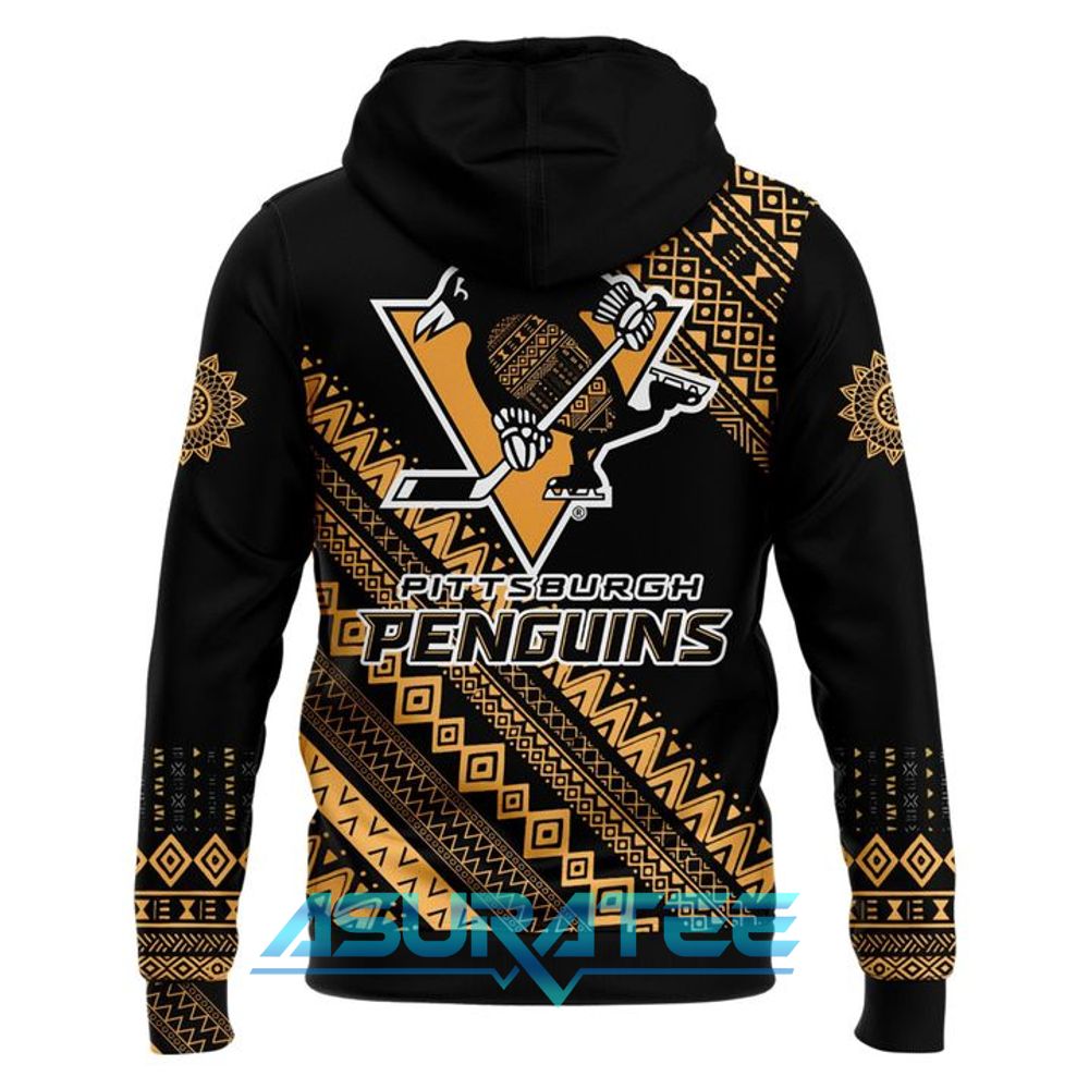 Pittsburgh Penguins 2026 Black History Month Special Hoodie
