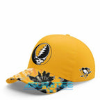 Pittsburgh Penguins 2026 Grateful Dead Special Hoodie, Cap