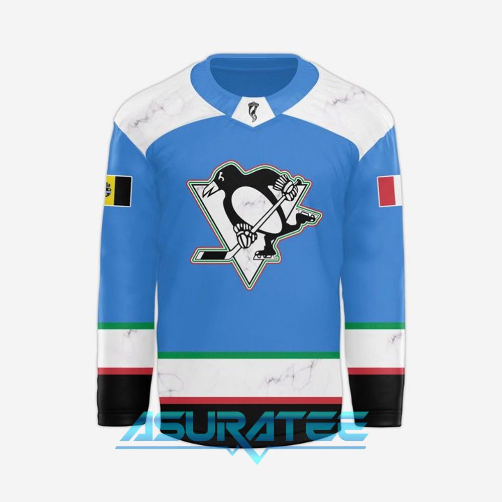 Pittsburgh Penguins 2026 Italian Heritage Night Special Hockey Jersey