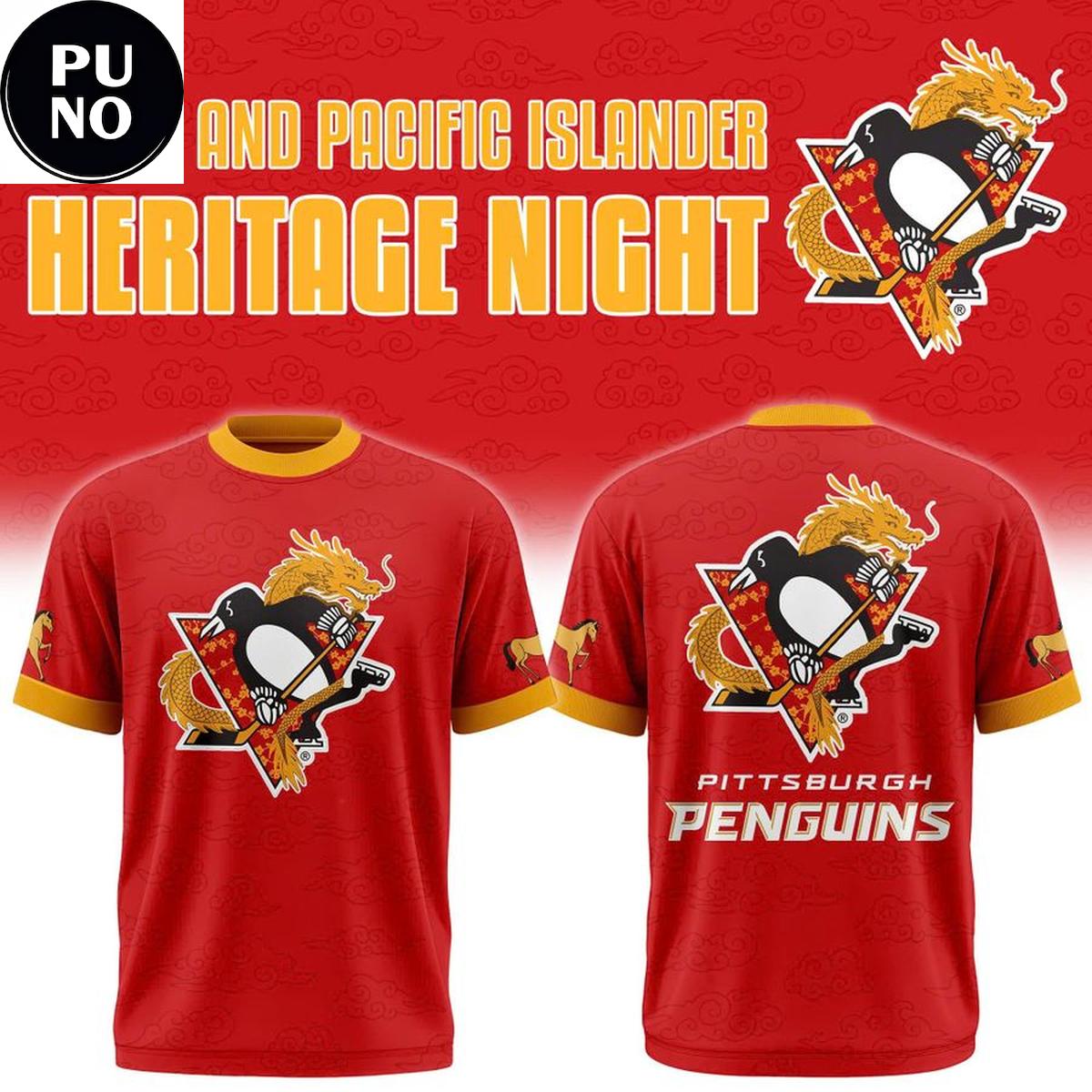 Pittsburgh Penguins Asian and Pacific Islander Heritage Night 2026 Hoodie T-Shirt