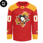 Pittsburgh Penguins Asian and Pacific Islander Heritage Night 2026 Personalized Hockey Jersey