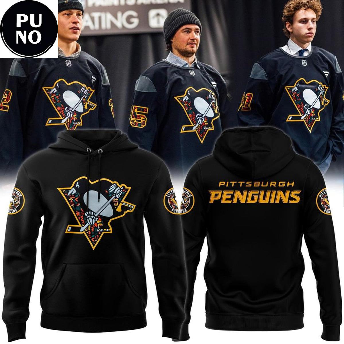Pittsburgh Penguins Black History 2026 Hoodie