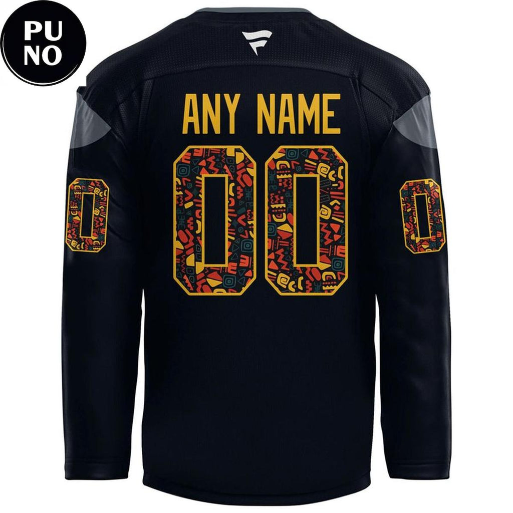 Pittsburgh Penguins Black History 2026 Personalized Hockey Jersey