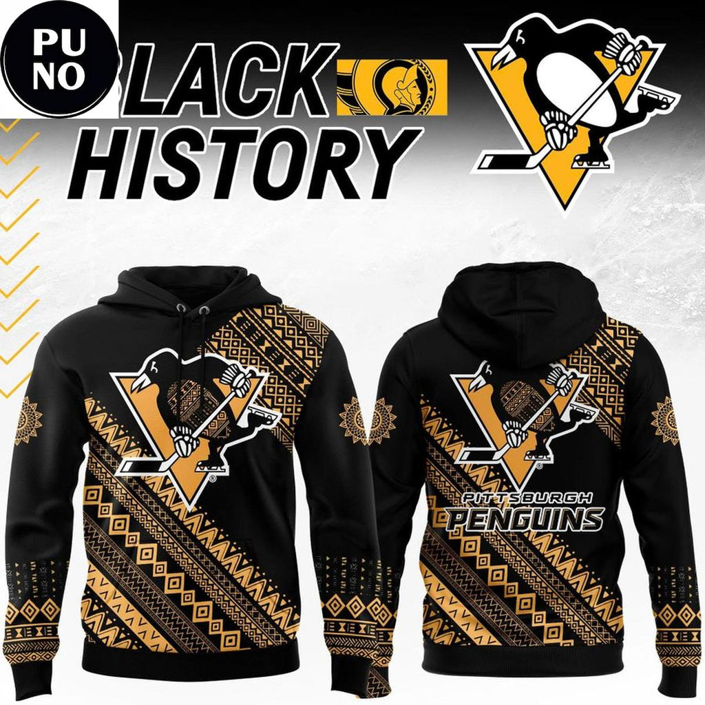 Pittsburgh Penguins Black History Month 2026 Hoodie