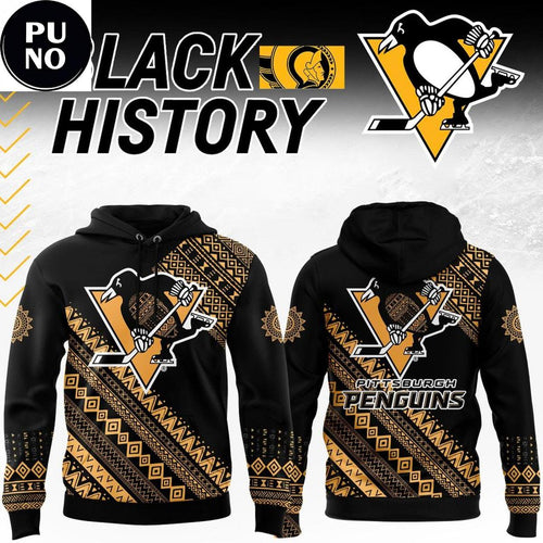 Pittsburgh Penguins Black History Month 2026 Hoodie