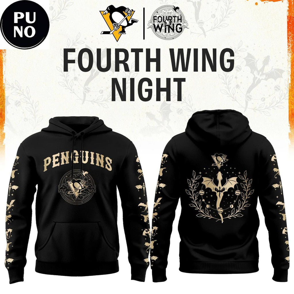 Pittsburgh Penguins Fourth Wings Night 2026 Hoodie T-Shirt