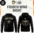 Pittsburgh Penguins Fourth Wings Night 2026 Hoodie T-Shirt