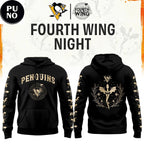 Pittsburgh Penguins Fourth Wings Night 2026 Hoodie T-Shirt