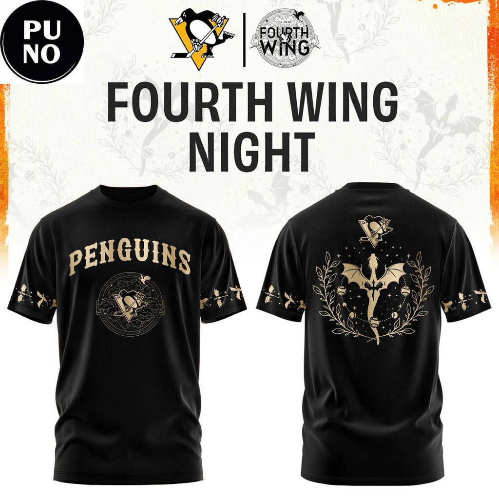 Pittsburgh Penguins Fourth Wings Night 2026 Hoodie T-Shirt
