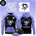 Pittsburgh Penguins Hockey Fights Cancer 2026 Hoodie