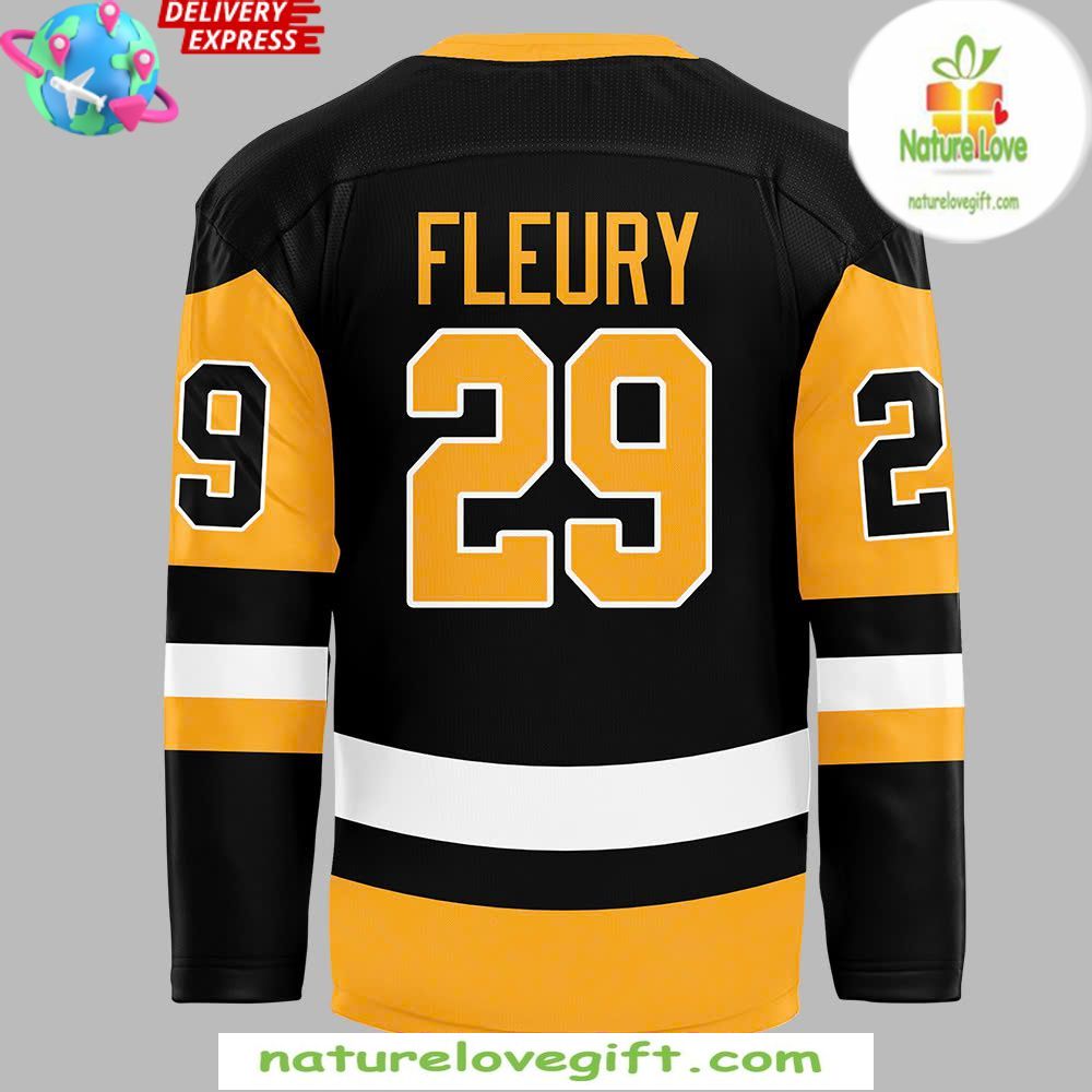 Marc-Andre Fleury Pittsburgh Penguins Hockey Jersey
