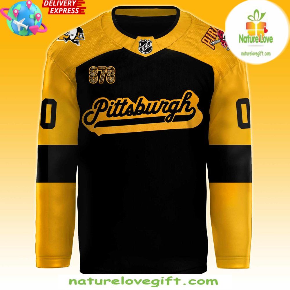 Pittsburgh Penguins 2026 Pirates Night Hockey Jersey