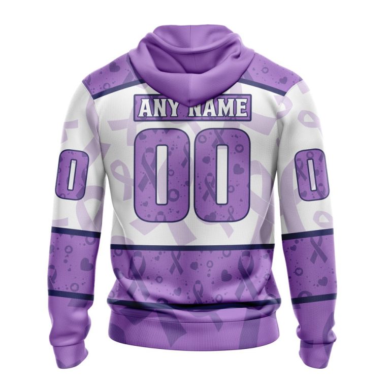Personalized NHL Pittsburgh Penguins Special Lavender Hockey Fights Cancer All Over Print 3D Hoodie Unisex Hoodie Tshirt Sweatshirt