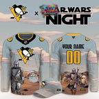 Pittsburgh Penguins Star Wars Night 2026 Limited Personalized Hockey Jersey