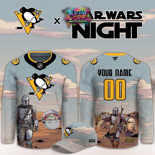 Pittsburgh Penguins Star Wars Night 2026 Limited Personalized Hockey Jersey