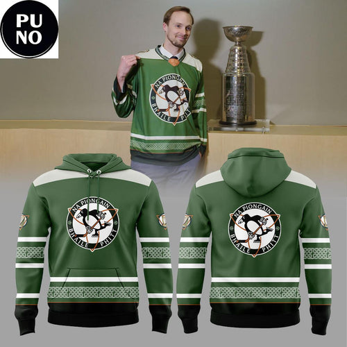 Pittsburgh Penguins x Irish Heritage Night 2026 Hoodie T-Shirt