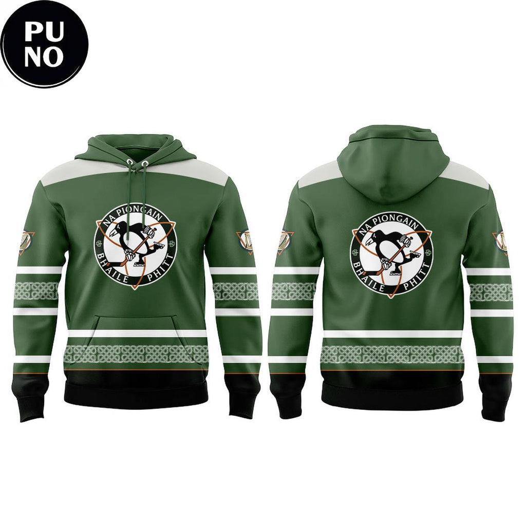Pittsburgh Penguins x Irish Heritage Night 2026 Hoodie T-Shirt
