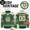 Pittsburgh Penguins x Irish Heritage Night 2026 Personalized Hockey Jersey