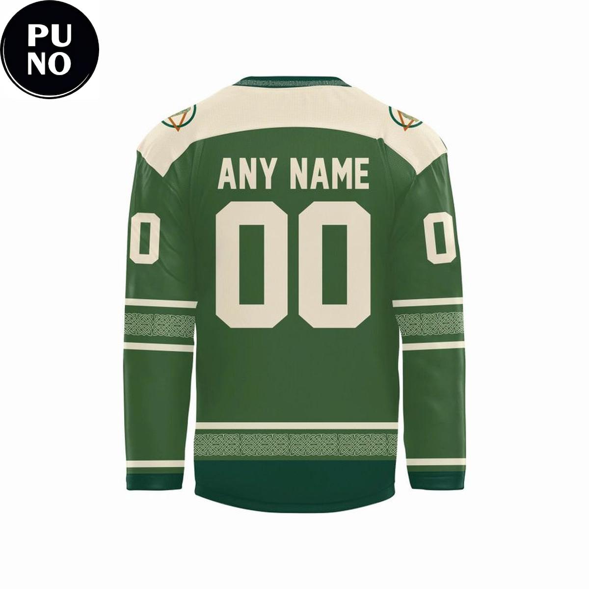 Pittsburgh Penguins x Irish Heritage Night 2026 Personalized Hockey Jersey