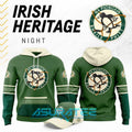 Pittsburgh Penguins x Irish Heritage Night 2026 Special Hoodie, Cap