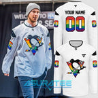 Pittsburgh Penguins x Pride Auction 2025 Special Hockey Jersey