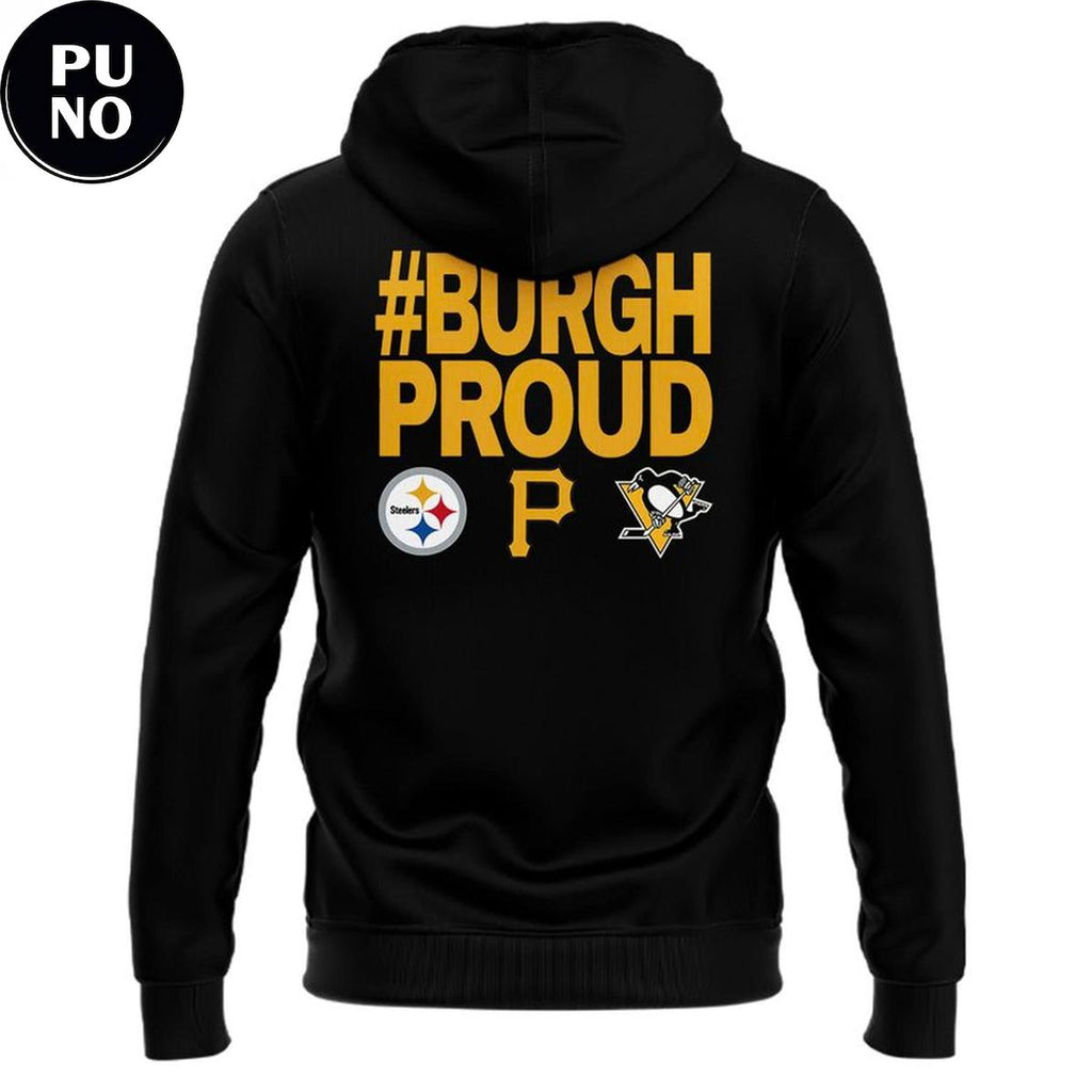 Pittsburgh Pirates 2026 #Burgh Proud Hoodie T-Shirt