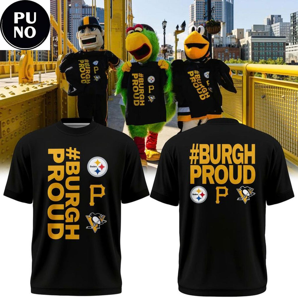 Pittsburgh Pirates 2026 #Burgh Proud Hoodie T-Shirt