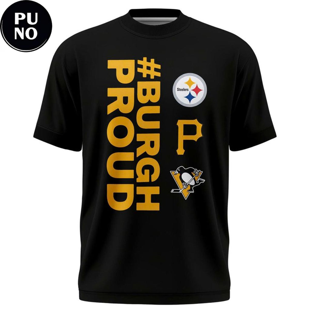 Pittsburgh Pirates 2026 #Burgh Proud Hoodie T-Shirt