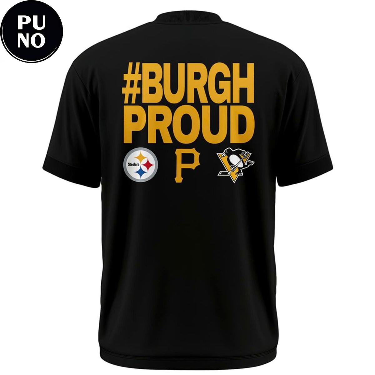Pittsburgh Pirates 2026 #Burgh Proud Hoodie T-Shirt