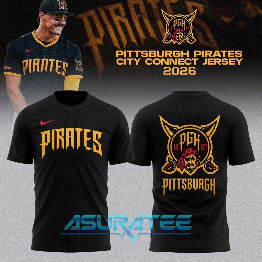 Pittsburgh Pirates 2026 City Connect Limited Edition Shirt
