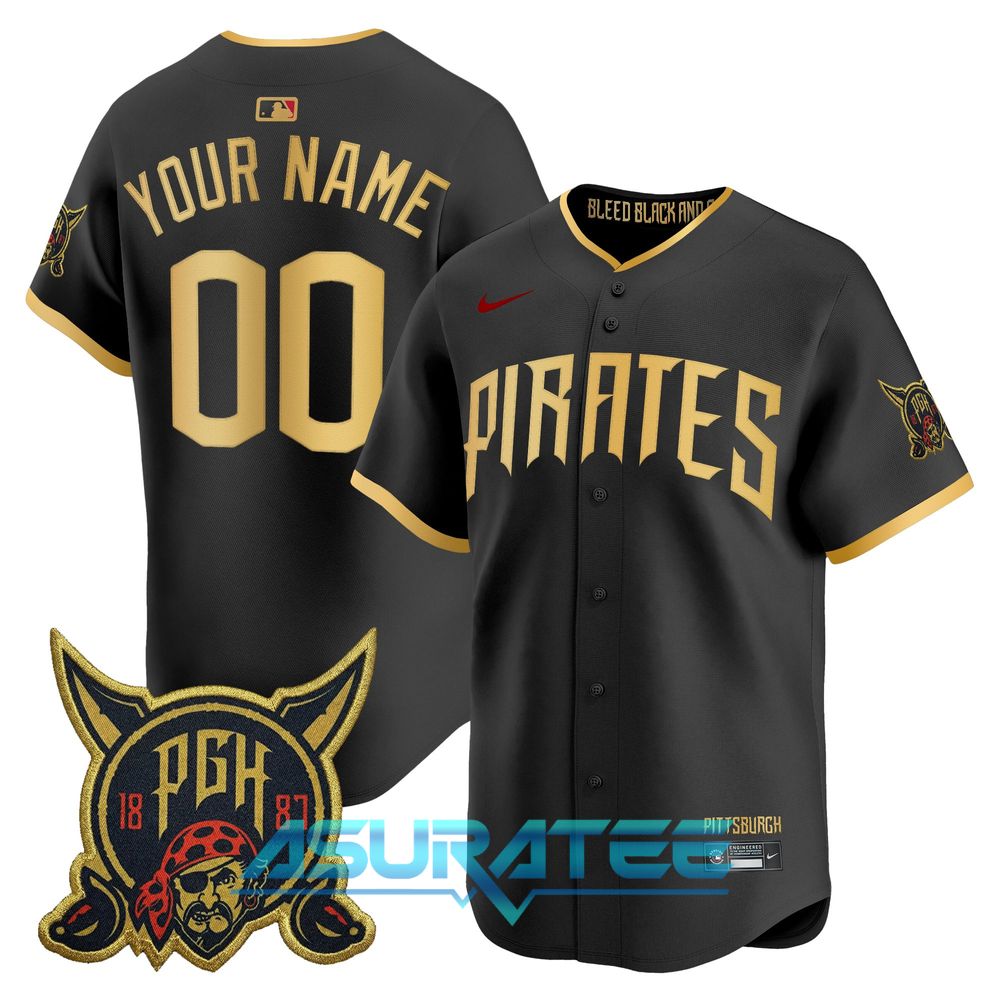 Pittsburgh Pirates 2026 City Connect Vapor Premier Limited Custom Jersey