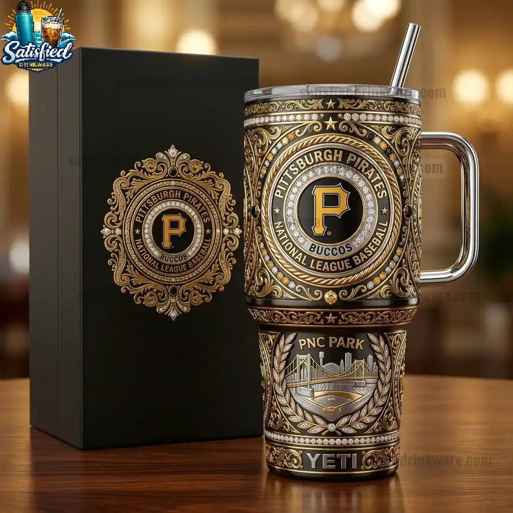 Pittsburgh Pirates 40oz Edition Yeti Tumbler