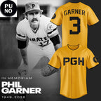 Pittsburgh Pirates In Loving Memory of Phil Garner 1949-2026 Baseball Jersey