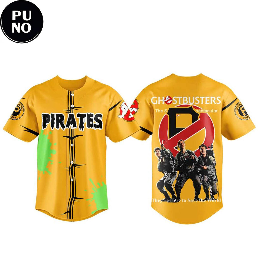 Pittsburgh Pirates x Ghostbusters Night 2026 Baseball Jersey
