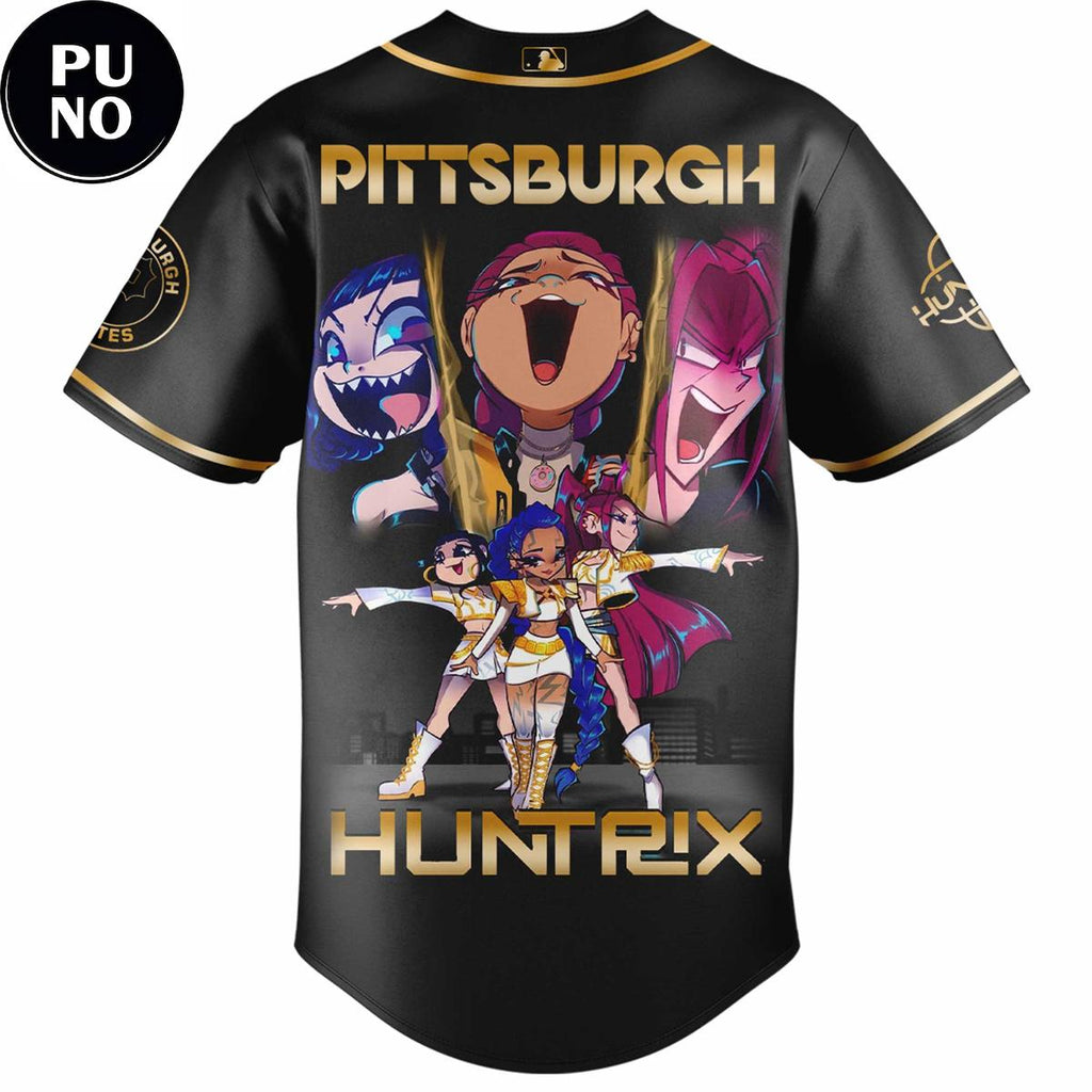 Pittsburgh Pirates x Kpop Demon Hunter Golden 2026 Baseball Jersey