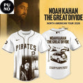 Pittsburgh Pirates x Noah Kahan The Great Divide Tour 2026 Baseball Jersey